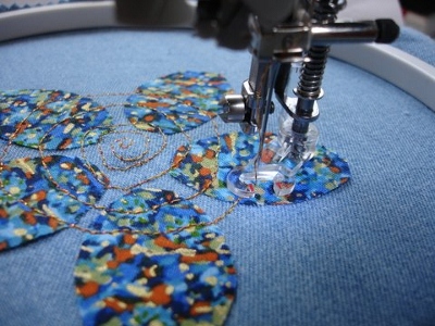 'Free-motion sewing by Lorna Knight'