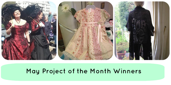 Winners of May Project of the Month Challenge