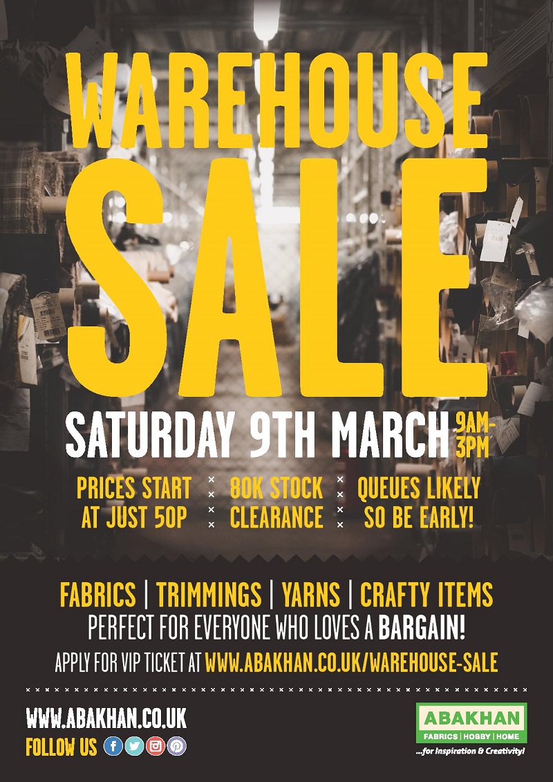 20% Abakhan Home Event 2019