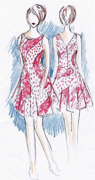'The Elizabeth Dress by Claire Cooper'