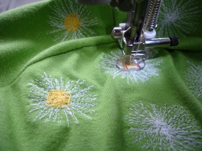 'Free-motion sewing by Lorna Knight'