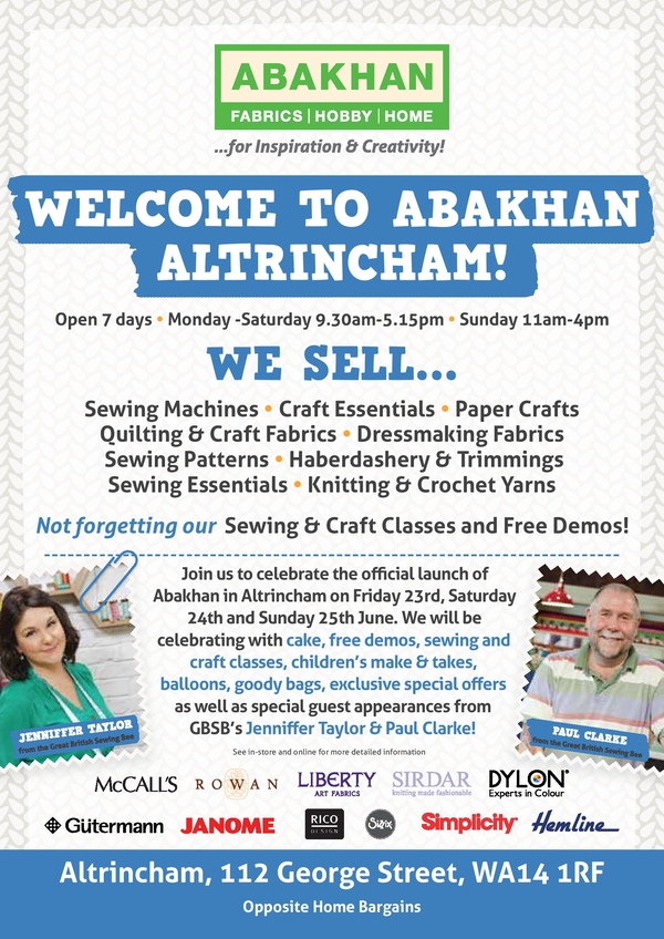 Altrincham Opening Weekend Friday 23rd to Sunday 25th June