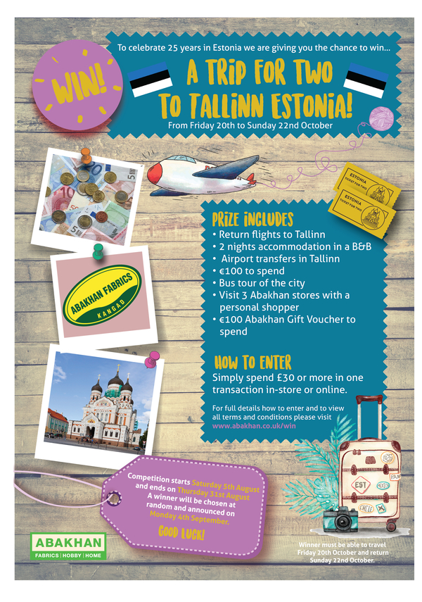 WIN! A Trip for Two to Tallinn, Estonia!