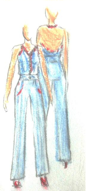 'Tailored Summer Jumpsuit by Sarah Taylor'
