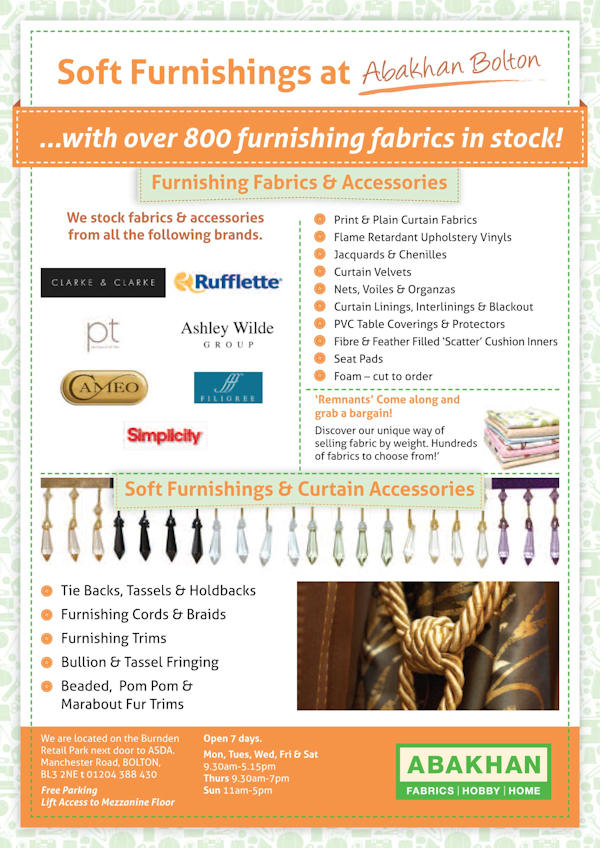 Dressmaking at Abakhan Bolton
