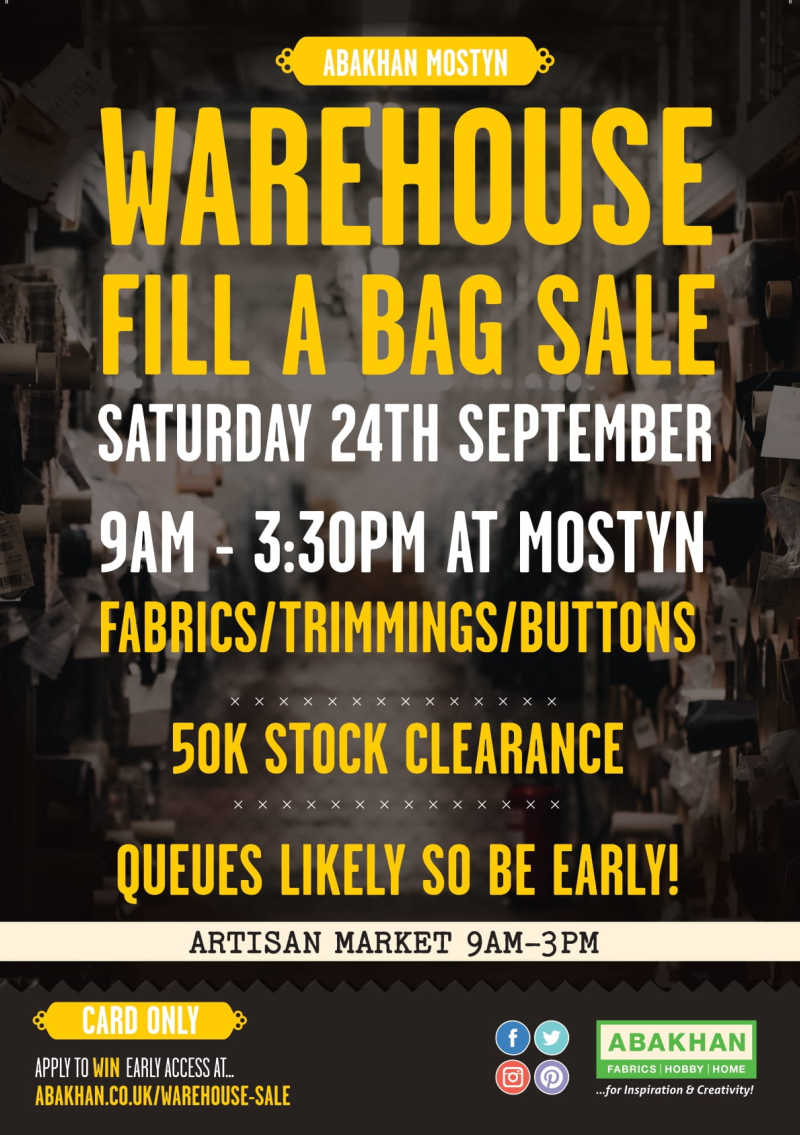 Warehouse Sale at Abakhan