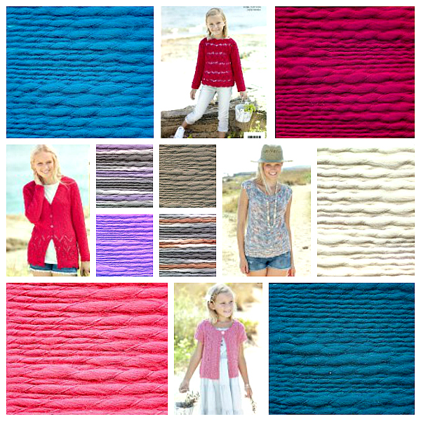 NEW for Spring! Sirdar Beachcomber DK Knitting Yarn