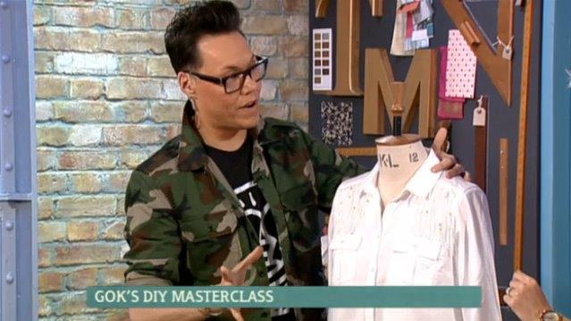 A Big thank you to Gok Wan who featured our fringing on ITV's This Morning