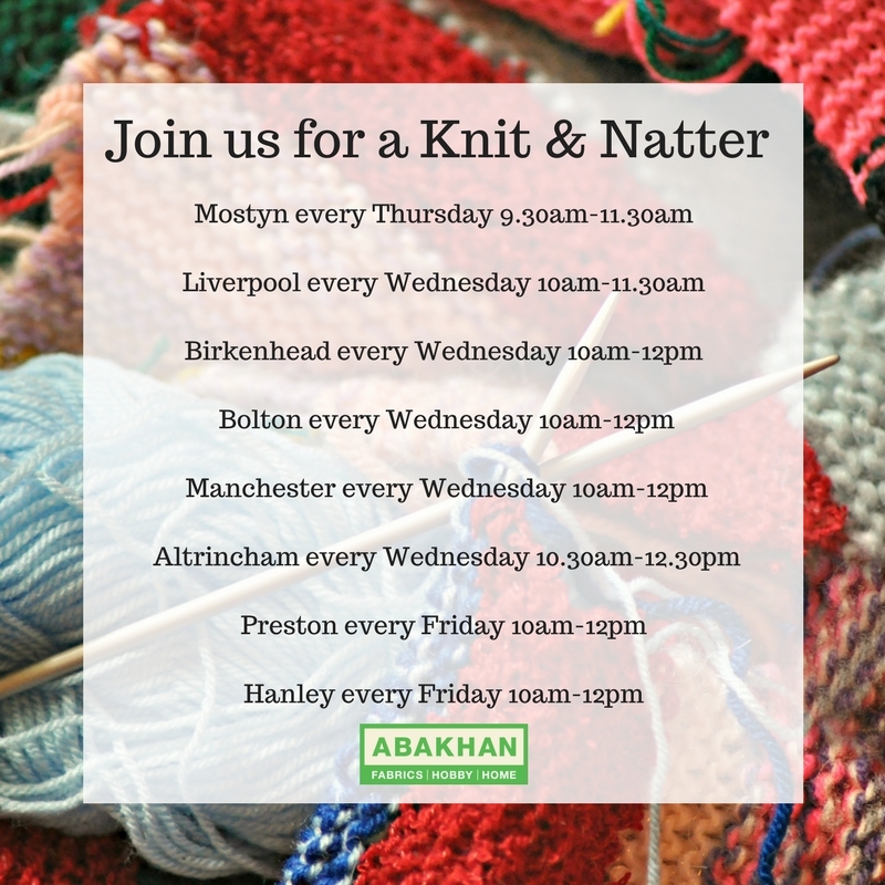 Join us for a Crafternoon on Wednesday 14th March at Mostyn