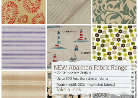 Abakhan Fabric Range
