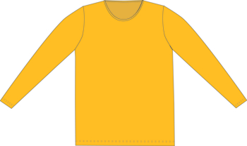 Using elastic to shorten the hem or sleeves on a T-Shirt or top By Judith Turner