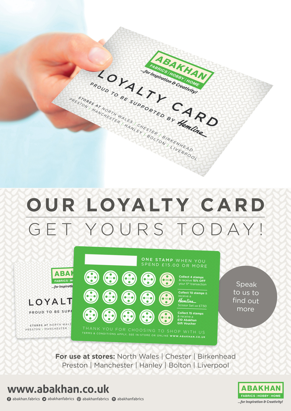 Abakhan Loyalty Card