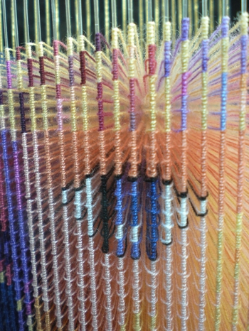 Embroiderers’ Guild Challenge competition with a piece entitled ‘Or nué re-imagined’