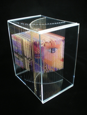 Embroiderers’ Guild Challenge competition with a piece entitled ‘Or nué re-imagined’