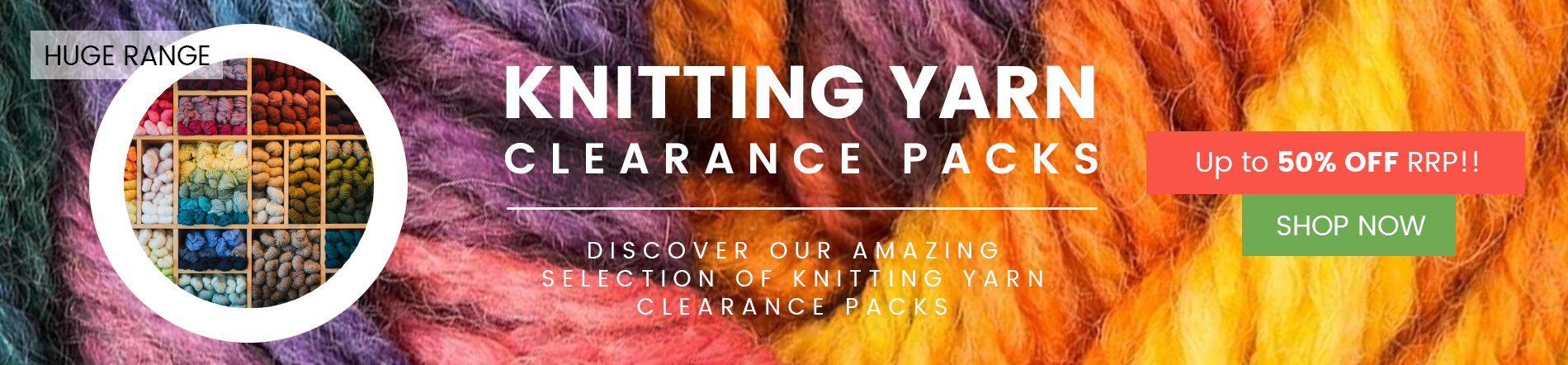 Knitting Yarn Clearance Packs